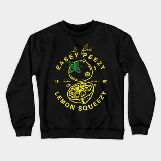 Lemon Crewneck Sweatshirt